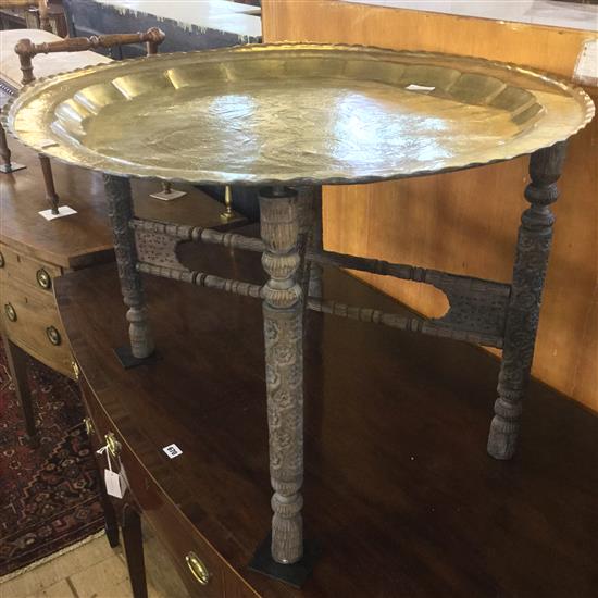 Large Benares table